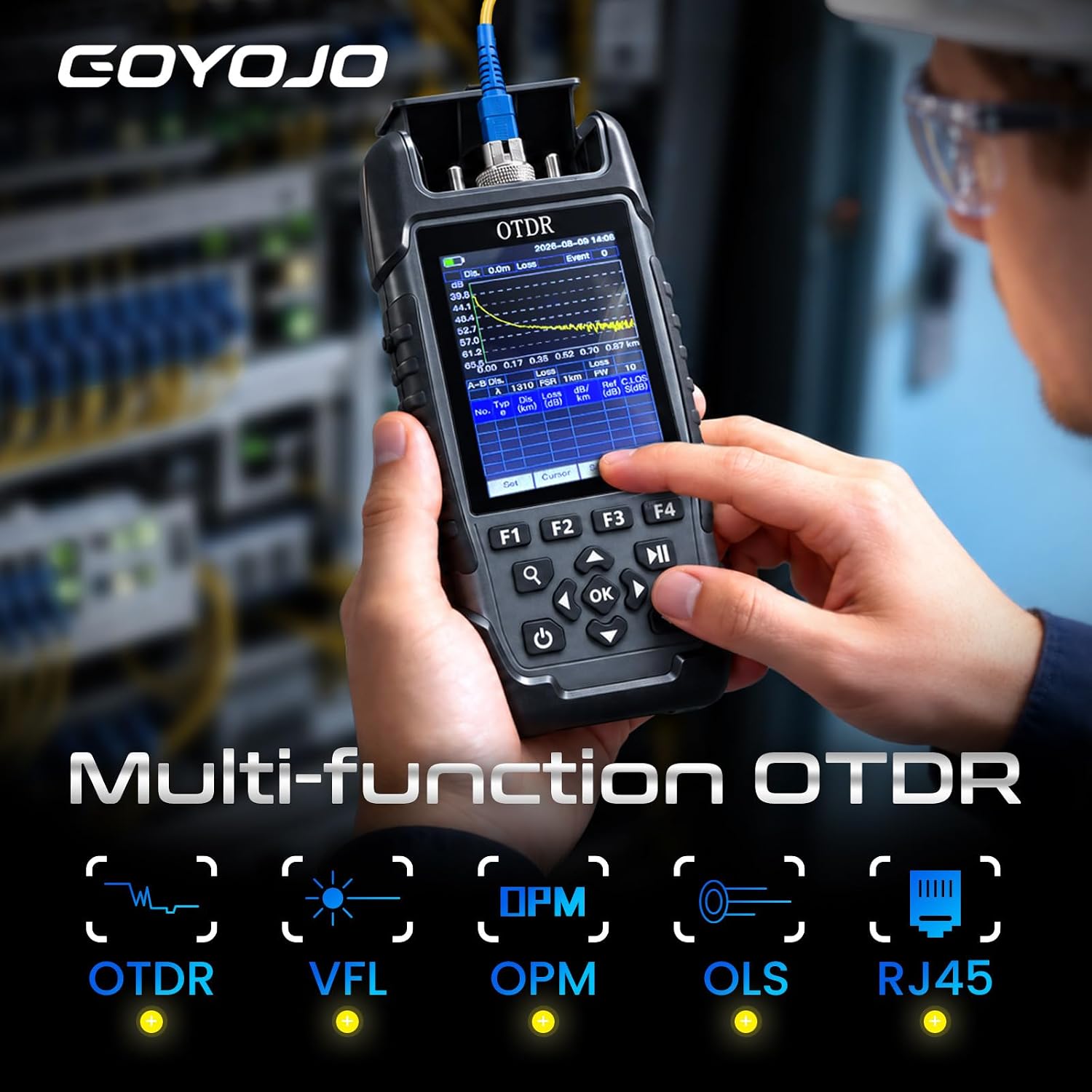 Optical Time Domain Reflectometer Otdr 1310 1550Nm - OTDR Optical Time Domain Reflectometer 1310/1550nm