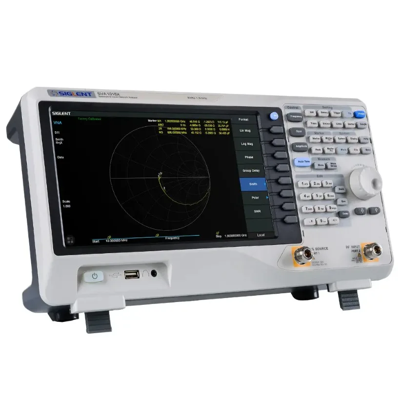 SIGLENT SVA1015X Touch Screen  - đánh giá và giá Spectrum Analyzer Tracking Generator 1.5Ghz