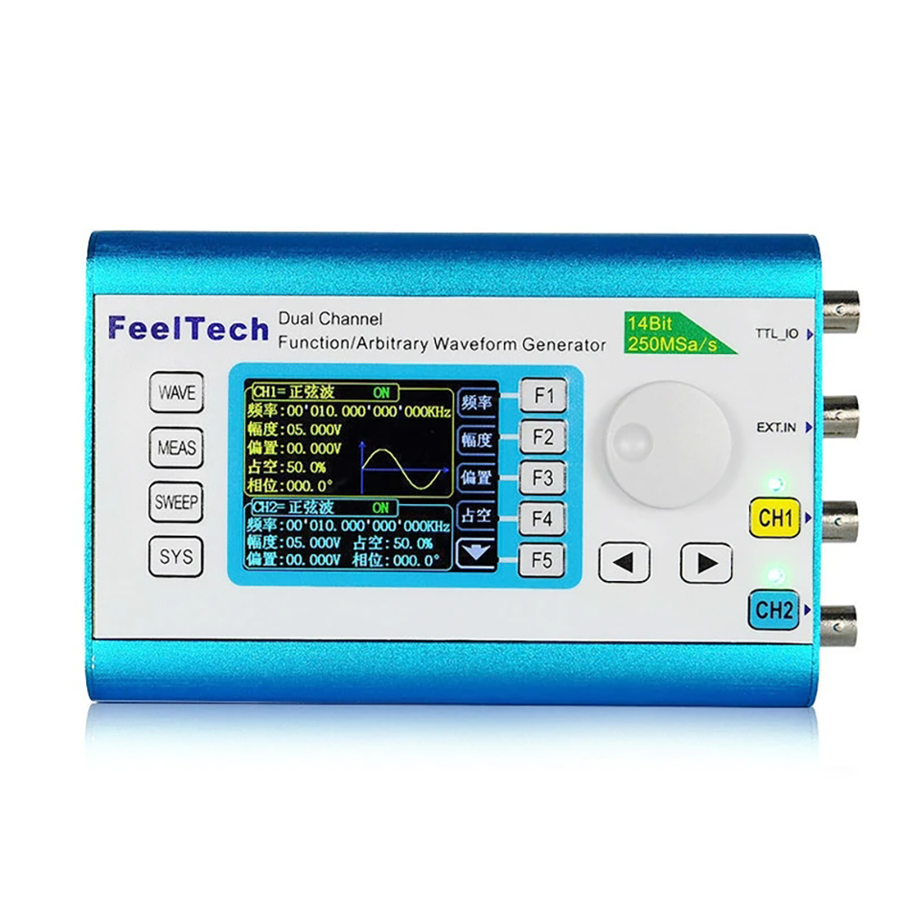 FY2300H Series DDS Function Ar - đánh giá và giá Dual Channel Arbitrary Waveform Function Generator 60Mhz