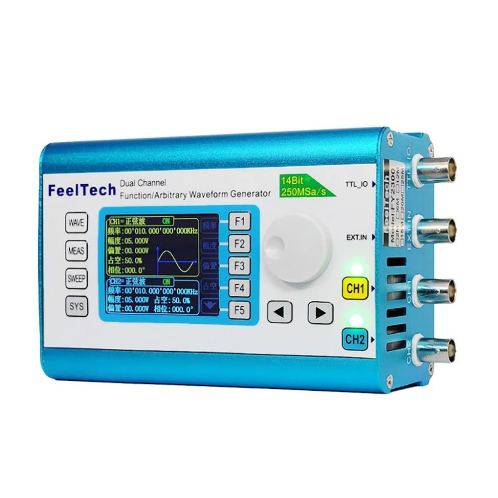 FY2300H Series DDS Function Ar - đánh giá và giá Dual Channel Arbitrary Waveform Function Generator 60Mhz