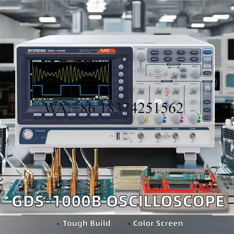 Wmwmnu for GDS-1104B 4-Channel - đánh giá và giá Digital Storage Oscilloscope 4 Channel 100Mhz
