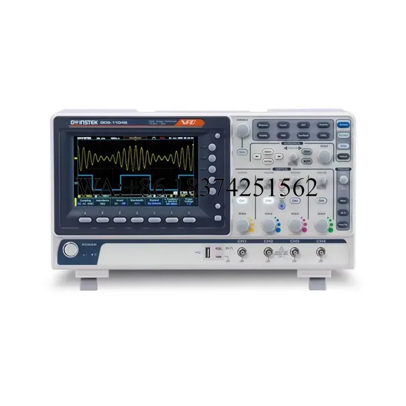Wmwmnu for GDS-1104B 4-Channel - đánh giá và giá Digital Storage Oscilloscope 4 Channel 100Mhz