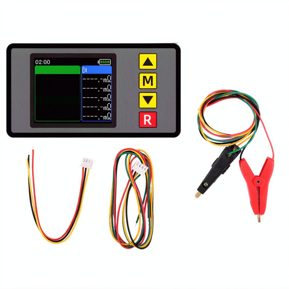 Professional Four Wire Interna - đánh giá và giá Battery Internal Resistance Tester Four Wire